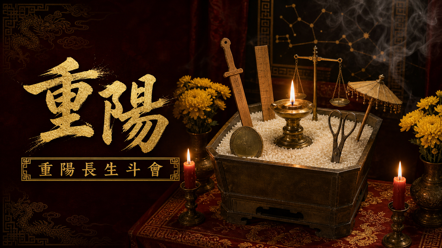 重陽長生斗會　斗燈壇場